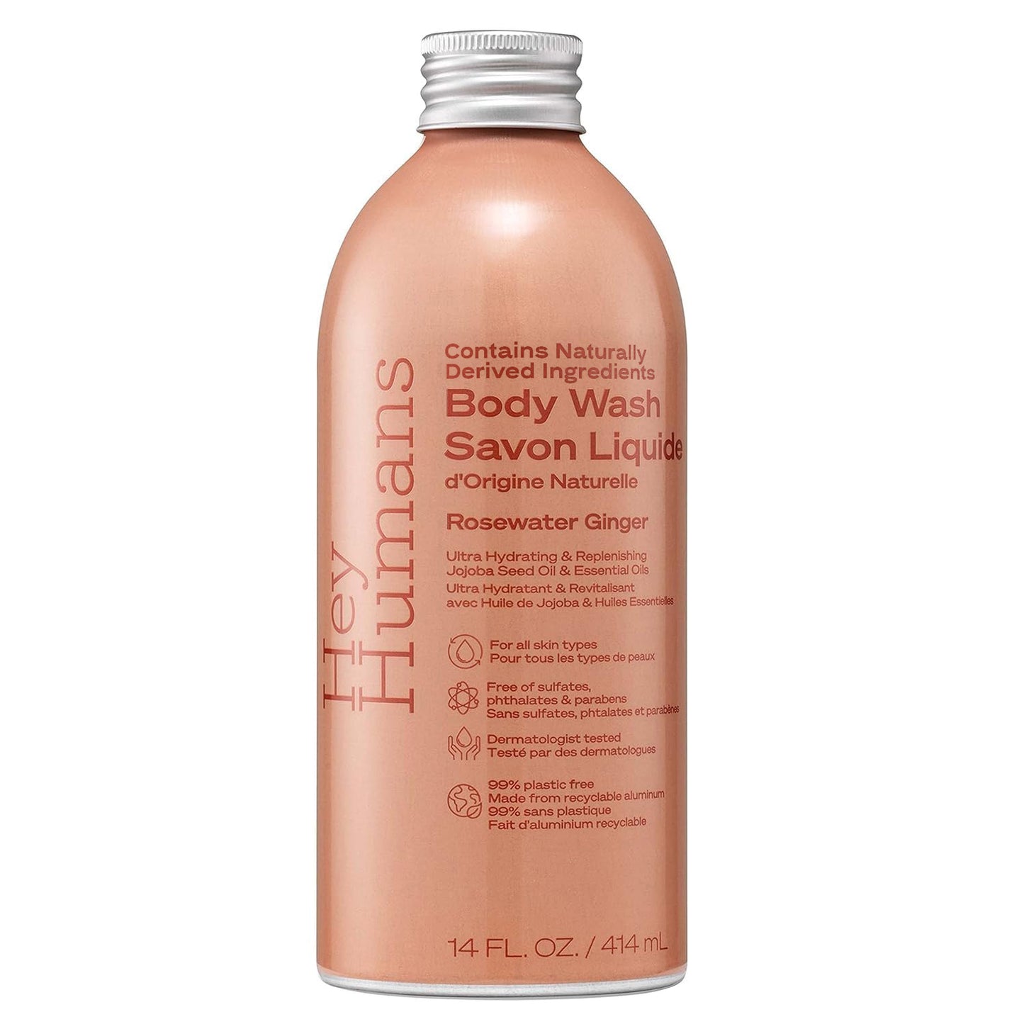 Rosewater Ginger Body Wash