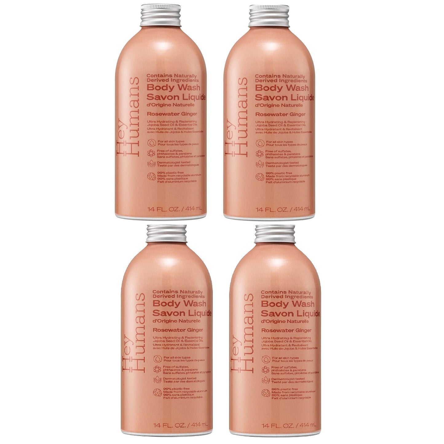 Rosewater Ginger Body Wash